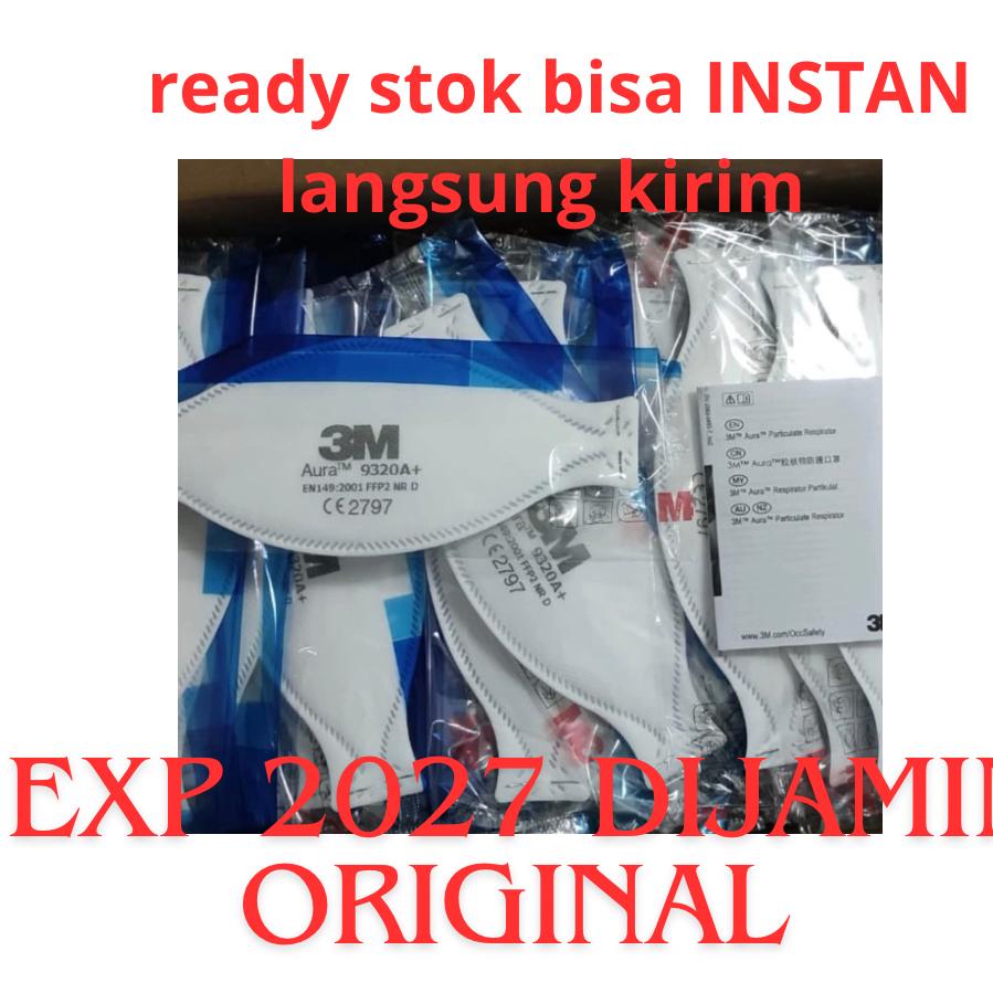 Masker Aura 3M 9320A+ Original Box Isi 20