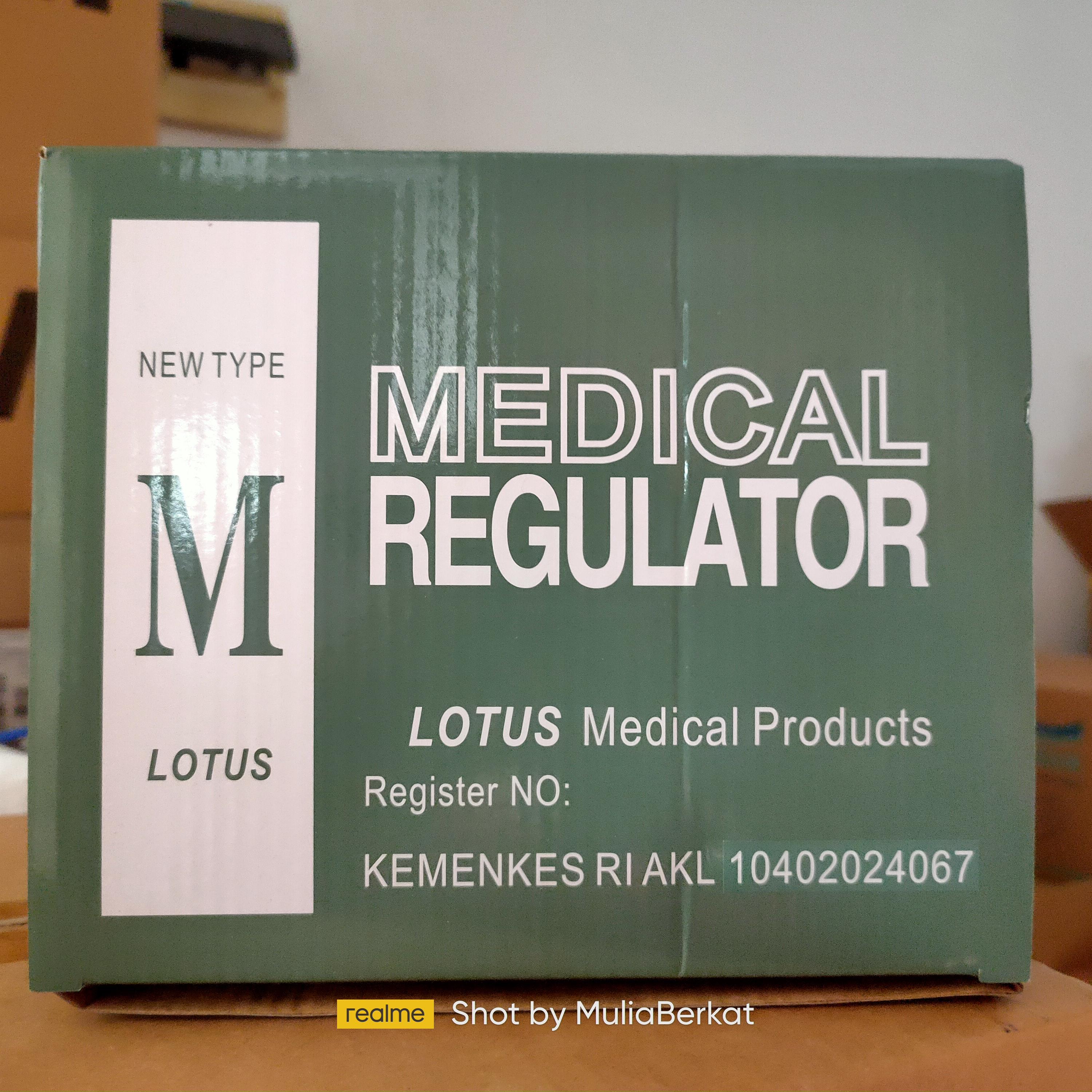 Regulator Oksigen Lotus Oxygen - Foto 1